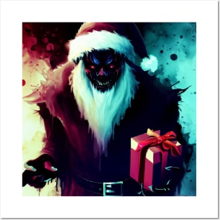 Dark Santa Posters and Art